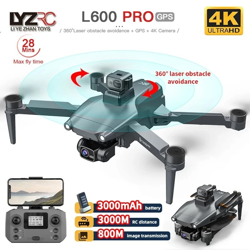 Drone Vs Rc Helicopter - L600 PRO RC 드론 4K HD