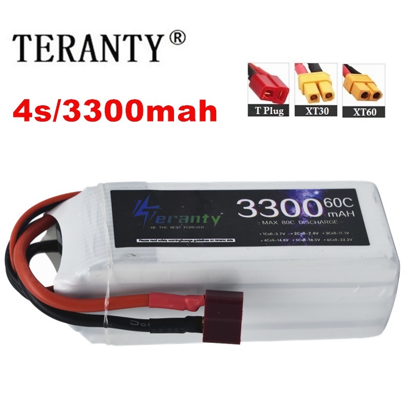 Drone Rc Link - LiPo 충전식 배터리 4S 3300mAh 60C