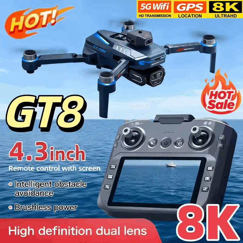 Drone Rc Price - GT8 드론 8K HD 카메라 5G