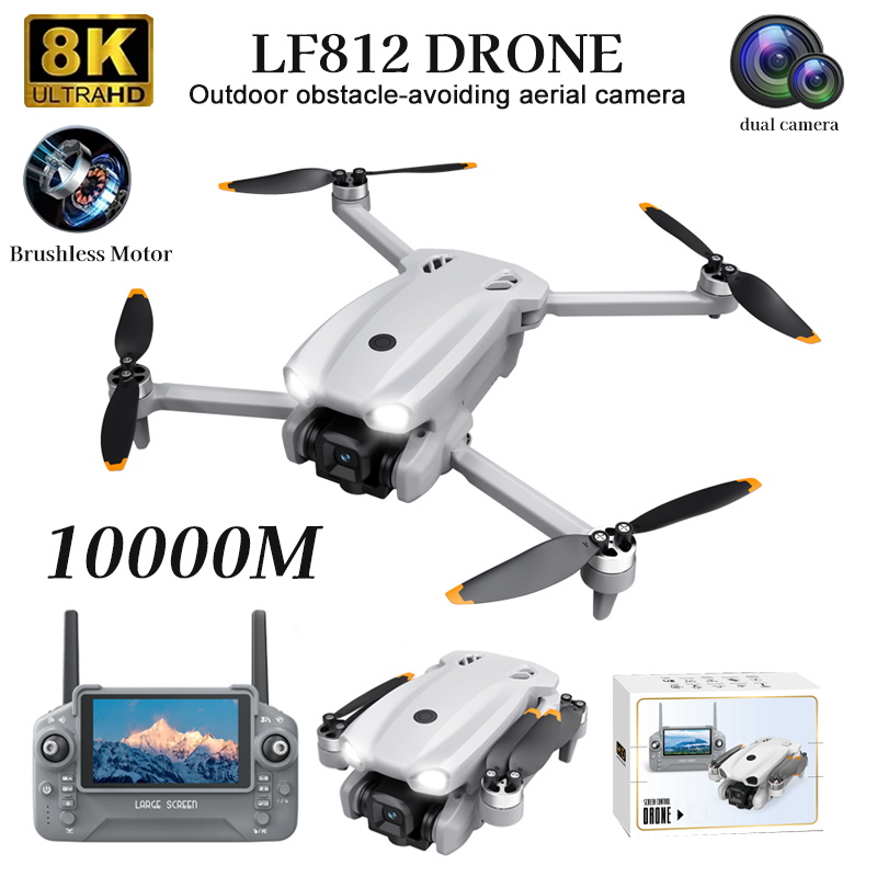 Drone Vs Rc Helicopter - NEW LF812 드론 4K/8K 전문가용 HD