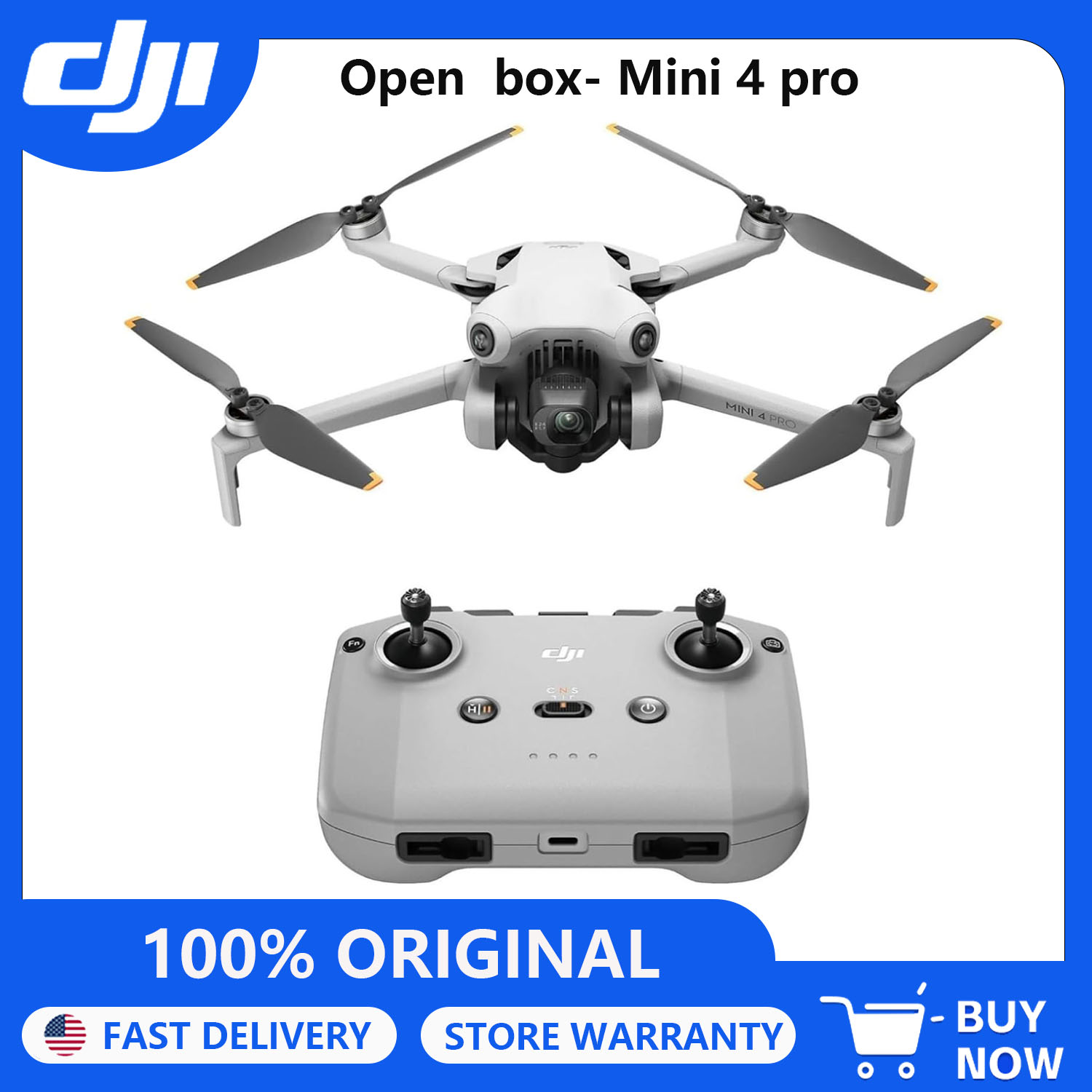 Drone Rc N2 - 오픈 박스-DJI 드론 미니 4 프로