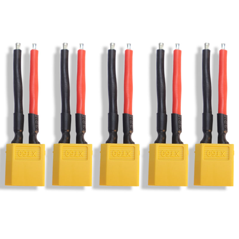 Drone Rc Link - 1/2/3/4/5/10Pcs 5CM XT60 플러그 암수 커넥터(55mm/2.17인치