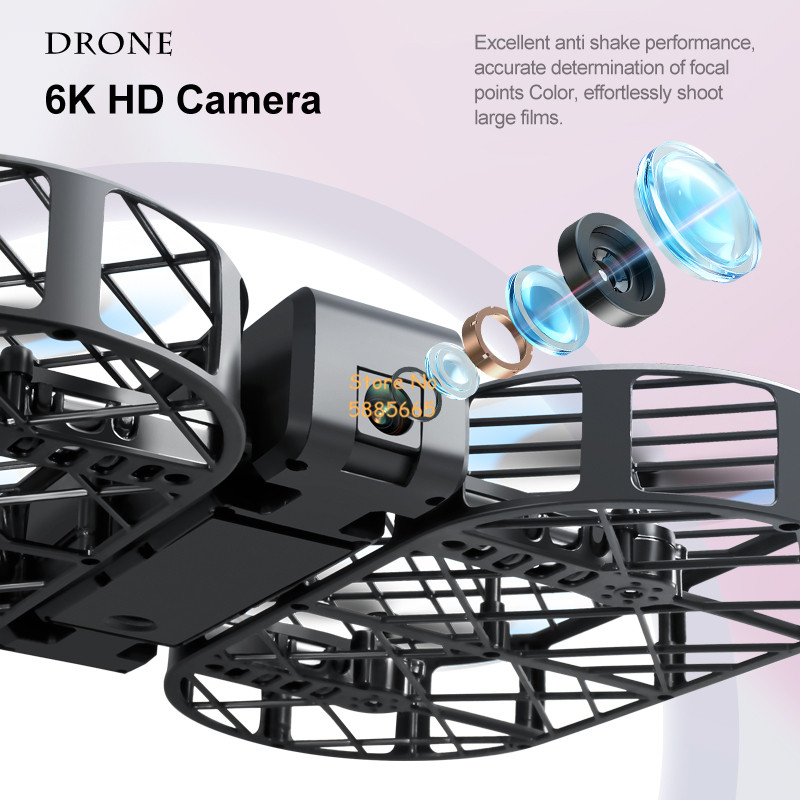 8K HD 카메라 360 °   보호 광학 흐름 위치  - Drone Ae Rc 리뷰 및 가격