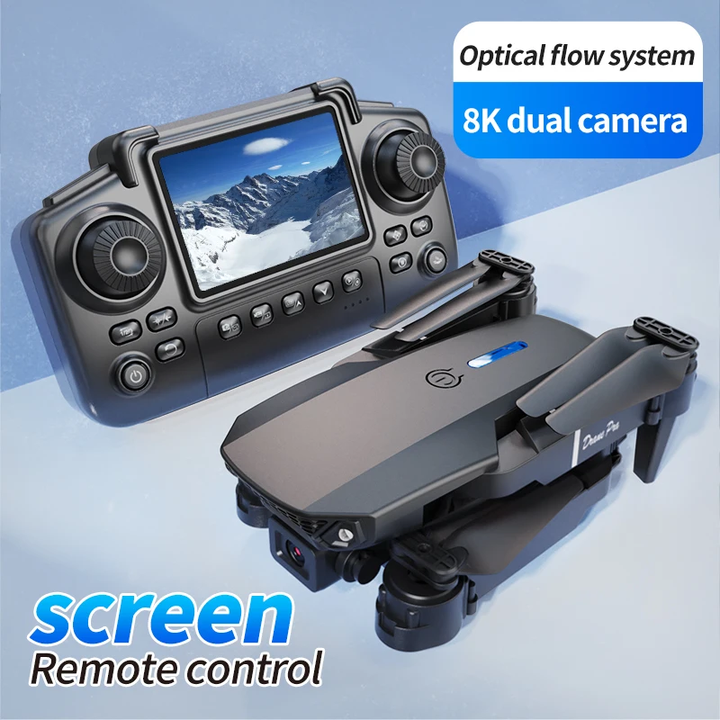 전문가용 E88 PRO 드론, 화면 탑재 8K HD 카 - Drone Ae Rc 리뷰 및 가격