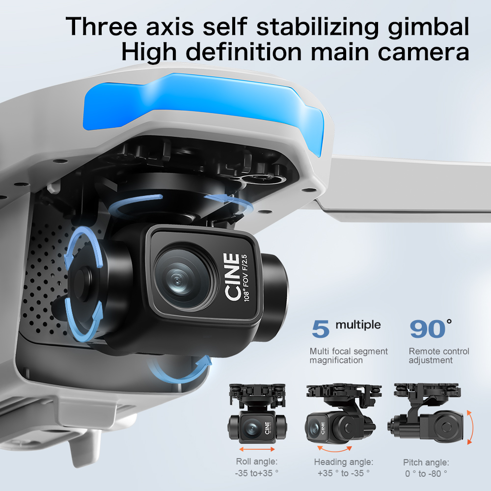 S-X1 MAX GPS 드론 3축 짐벌 8K/4K HD - Drone X1 Rc 리뷰 및 가격