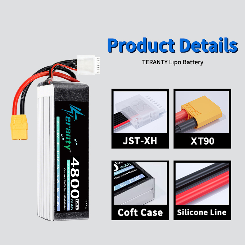 TERANTY 6S 4800mAh Lipo 배터리 22 - Drone Rc Link 리뷰 및 가격