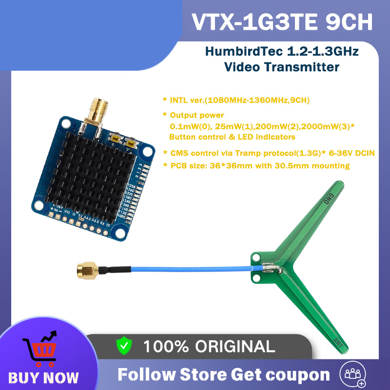 FPV 장거리 드론용 비디오 송신기, 트램프 VTX 제 - Vtx Video Transmitter 리뷰 및 가격