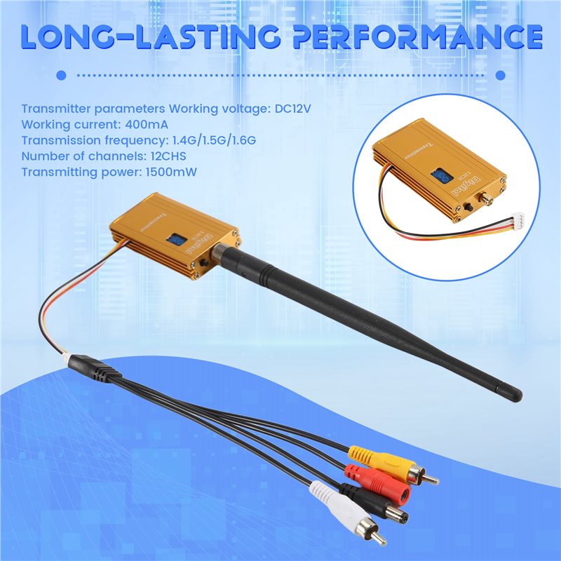 A48U 1.5G 1.5W FPV VTX 12채널 15 - Vtx Video Transmitter 리뷰 및 가격
