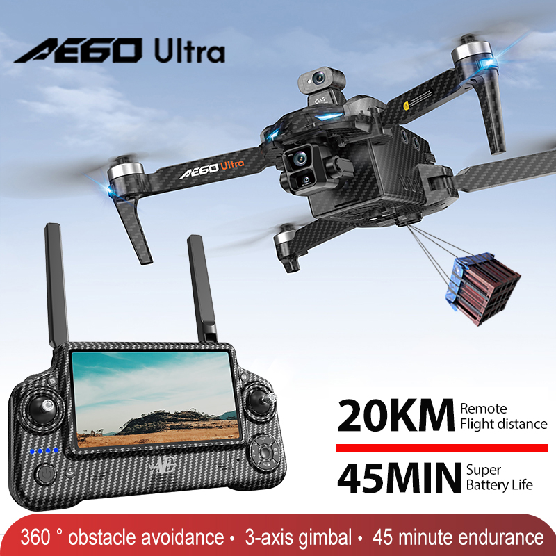 AE60 GPS 드론 전문가용 8K 카메라 3축 짐벌  - Drone Ae Rc 리뷰 및 가격