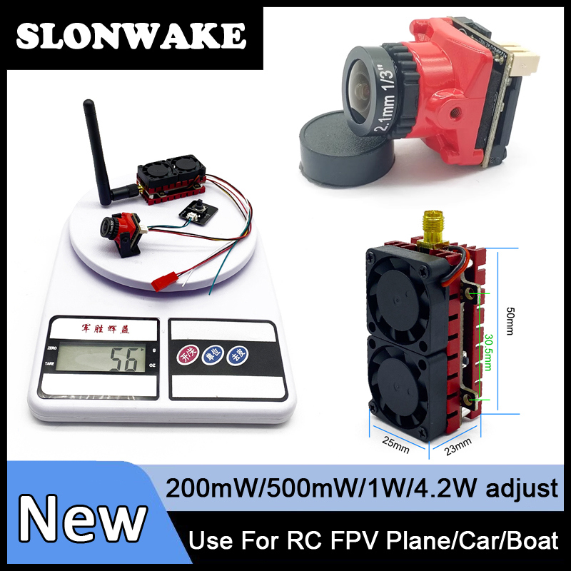 SLONWAKE 5.8G 48CH 4.2W VTX 송신 - Vtx Video Transmitter 리뷰 및 가격