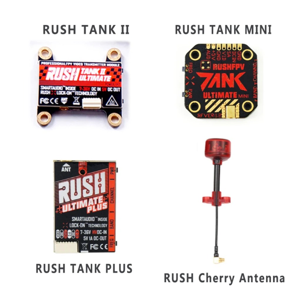 RUSH TANK Ultimate II/Mini/PLU - Vtx Video Transmitter 리뷰 및 가격