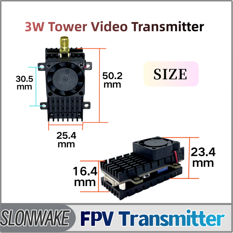 SLONWAKE 5.8G 3000mW 시뮬레이션 VTX - Drone Rc Controller 리뷰 및 가격