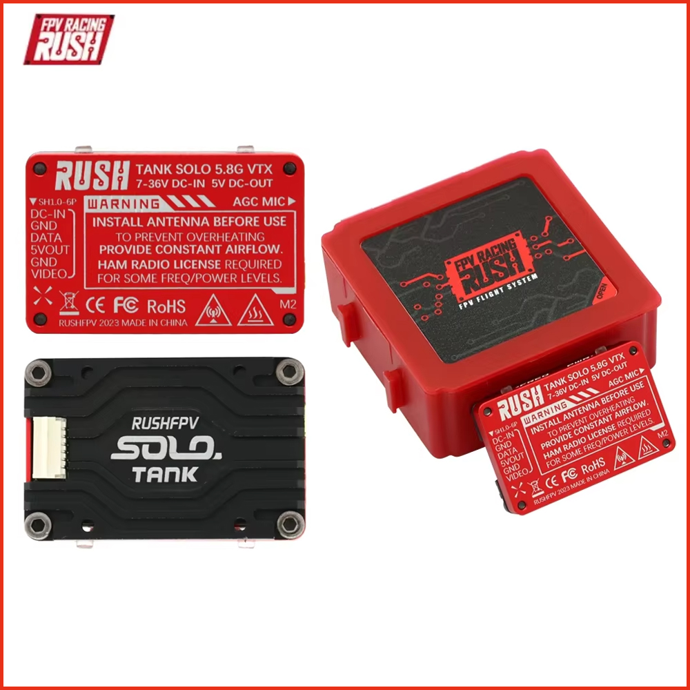 RUSHFPV 탱크 솔로 VTX 5.8GHz 1.6W  - Vtx Video Transmitter 리뷰 및 가격
