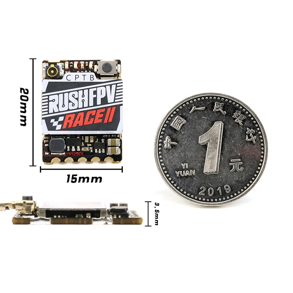 Rushfpv Rush fpv Tank Race2 20 - Vtx Video Transmitter 리뷰 및 가격