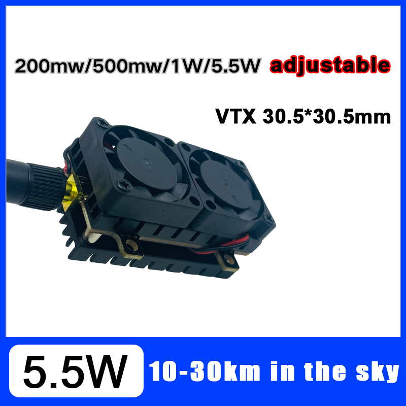 장거리 5.8GHz 5.5W 비디오 송신기 VTX 48 - Vtx Video Transmitter 리뷰 및 가격