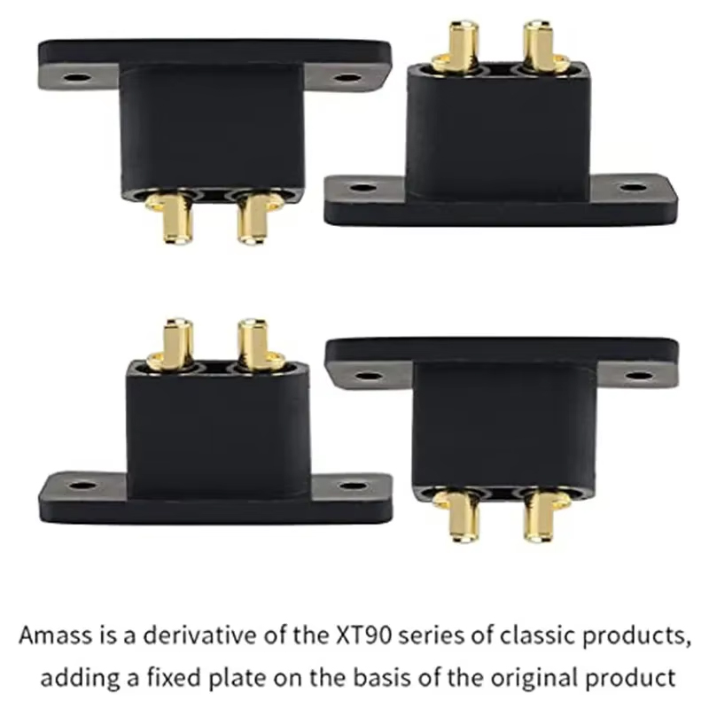 5PCS Amass XT90E-M 블랙 플러그 배터리  - Drone Rc Link 리뷰 및 가격