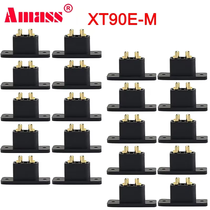 5PCS Amass XT90E-M 블랙 플러그 배터리  - Drone Rc Link 리뷰 및 가격