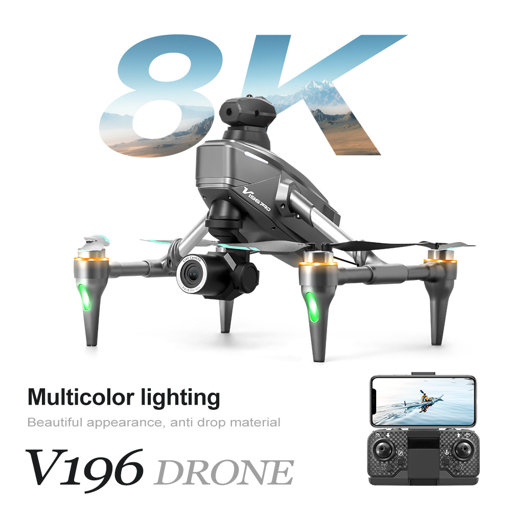 2024 신형 V196 드론 8K 전문가용 HD 듀얼  - Drone V196 Rc 리뷰 및 가격