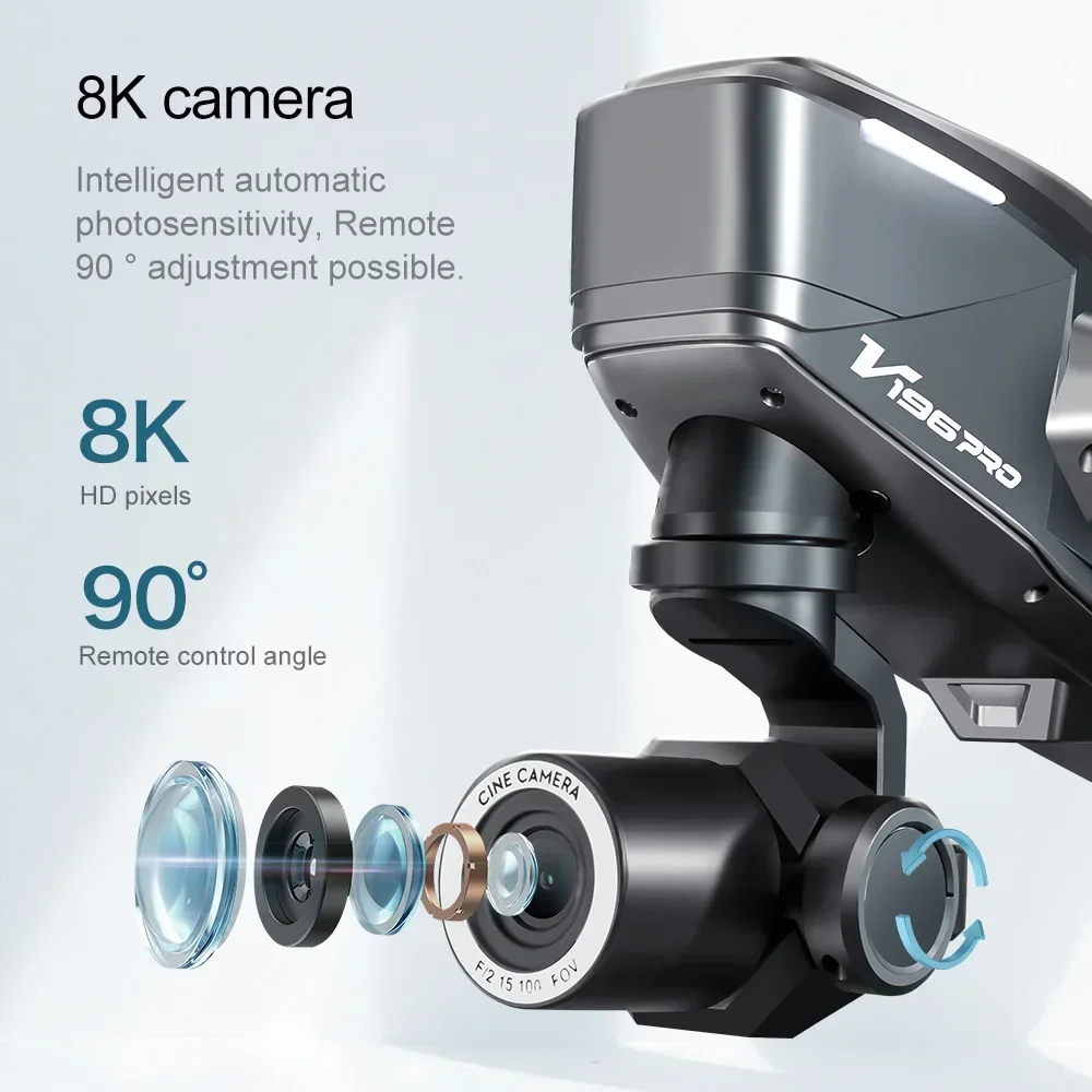 오리지널 V196 드론 8K 프로페셔널 4K HD 카메 - Drone V196 Rc 리뷰 및 가격
